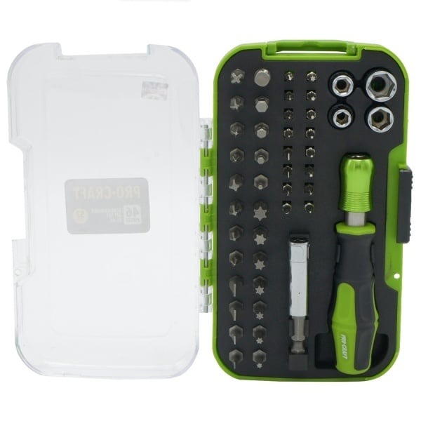 Set de biti PROCRAFT (46 piese) SS-46
