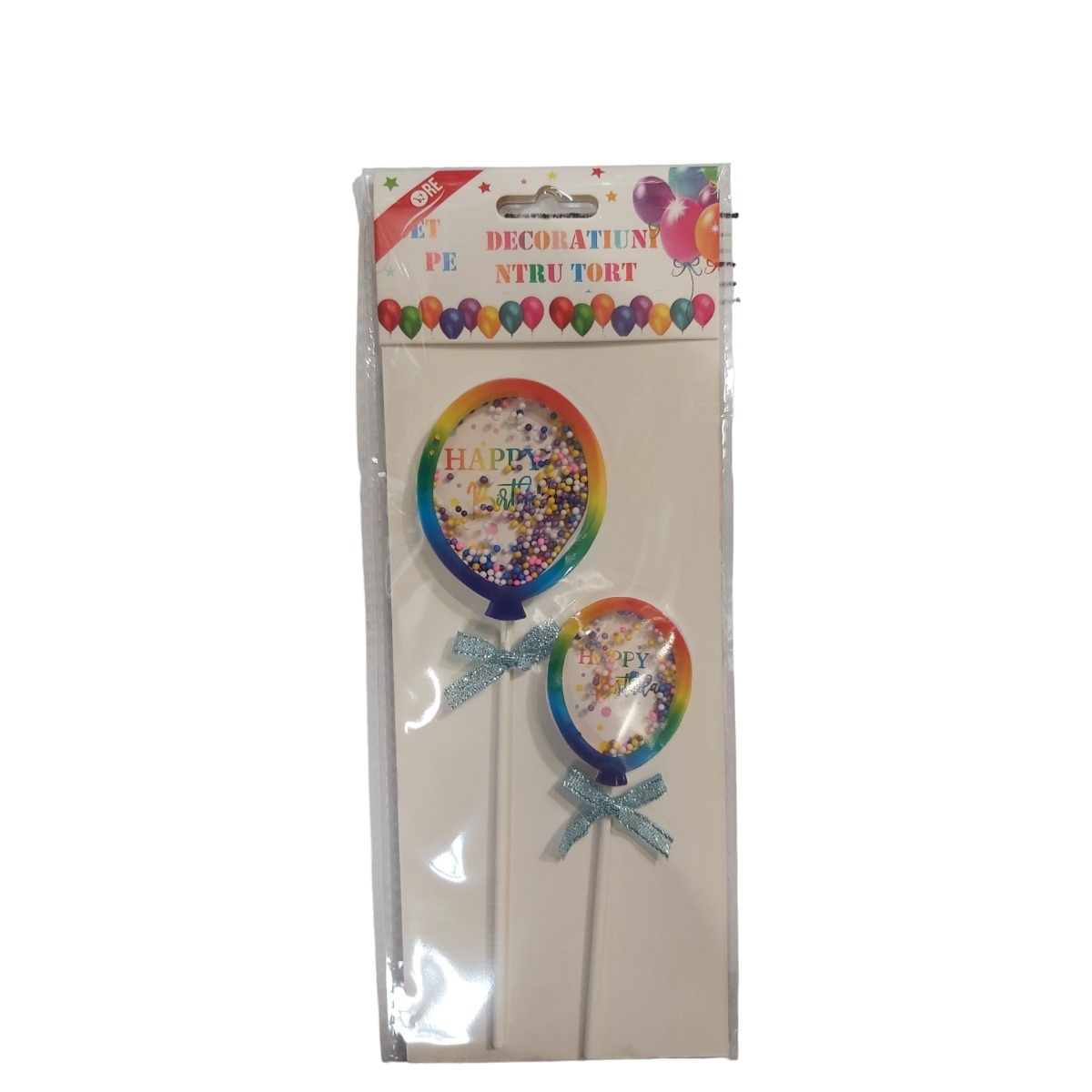 SET DECORATIUNE TORT BALOANE 2BUC/SET 058529