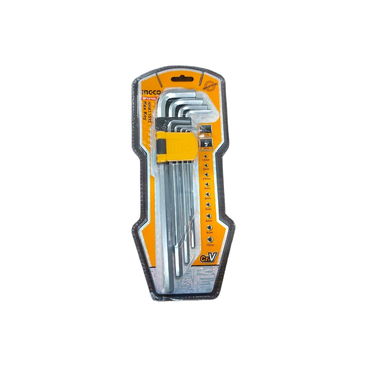 SET IMBUS 1.5-10MM EXTRA LUNG 9PCS CR-V HHK11092
