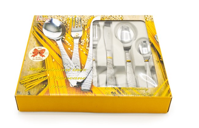SET TACAMURI INOX 24 PIESE VIOLETA S-124