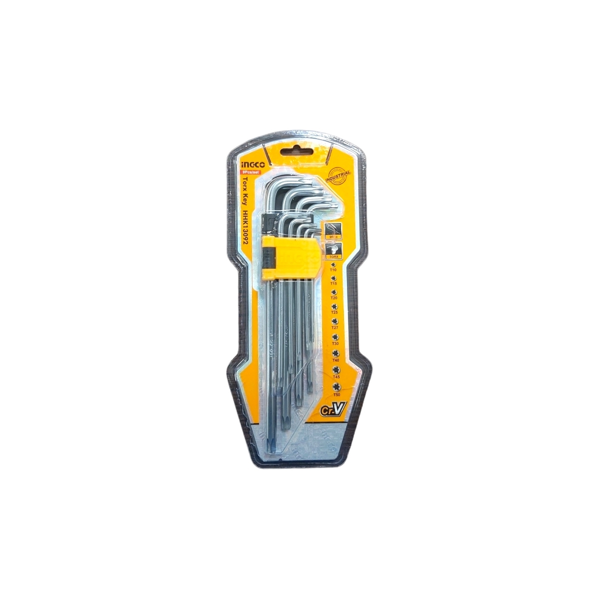 SET TORX EXTRA LUNG 9PCS T10-T50 HHK13092