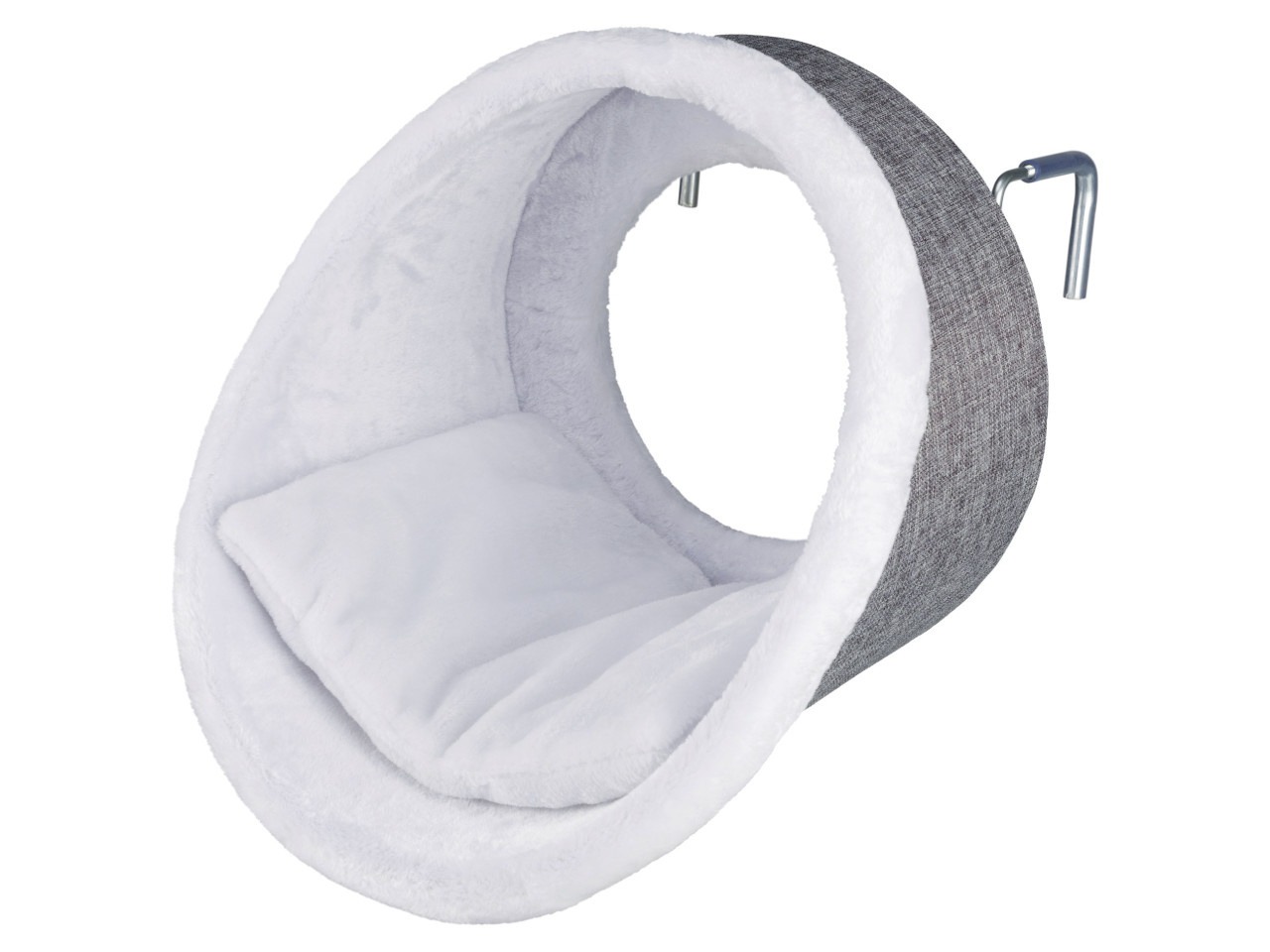 Trixie Sezlong Pe Calorifer 38x34 cm Gri cu Alb 43144