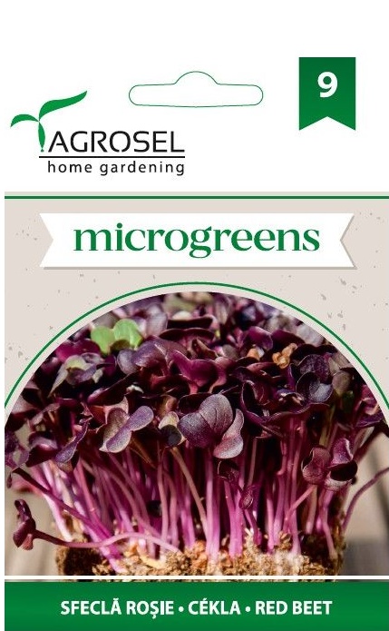 Seminte Sfecla rosie microgreens, 5 g, Agrosel