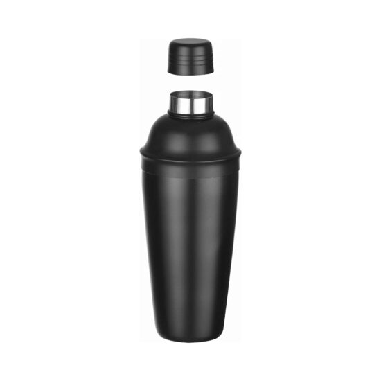Shaker Cobbler 3 parti, Bar up, Negru, d. 85x(H)240mm