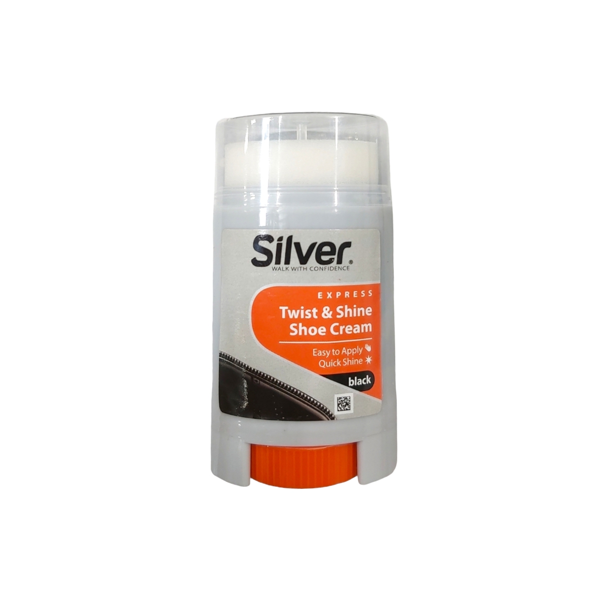 SILVER CREMA PANTOFI PREMIUM CU APLICATOR TWIST&SHINE 50ML NEGRU KS2008-01