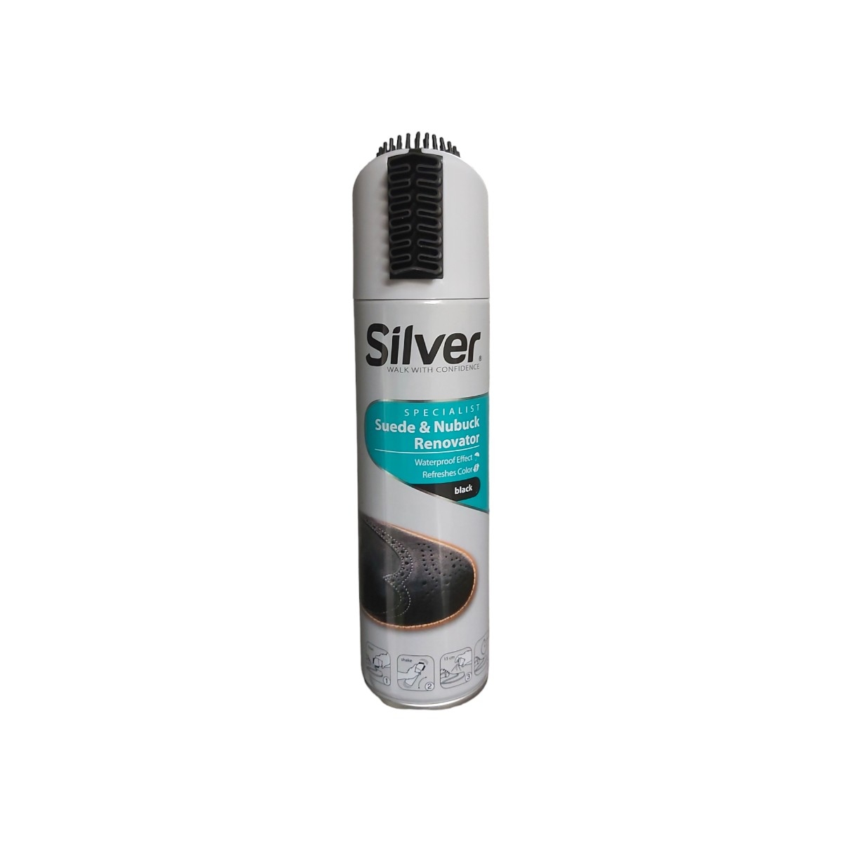 SILVER SPRAY RECONDITIONARE PIELE INTOARSA NEGRU 250ML