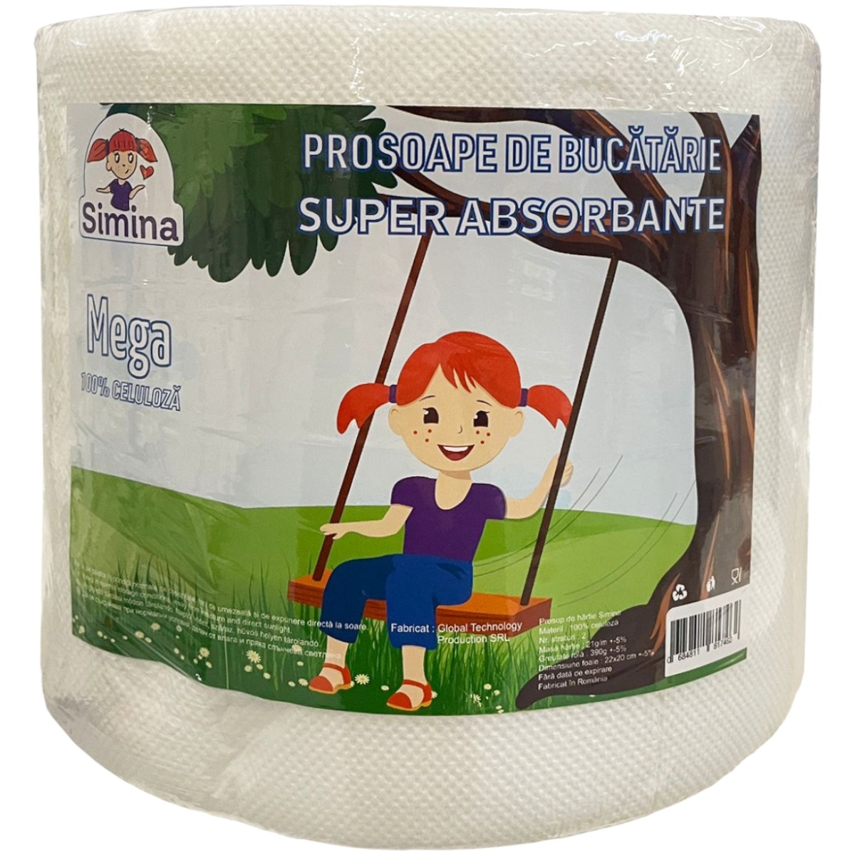Prosop de hartie 2 straturi 390g