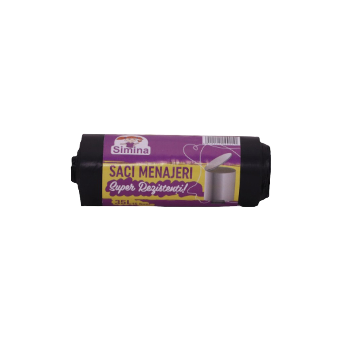 SIMINA SACI MENAJ 35L 15BUC/ROLA LDPE