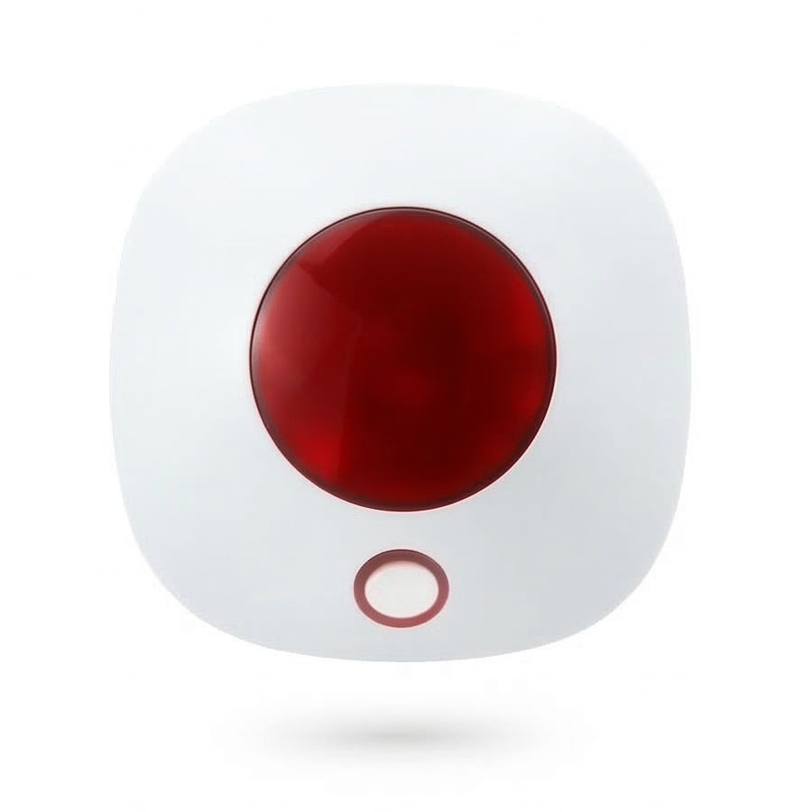 Sirena wireless ANNKE CGQ007, interior/exterior, 220V, accesoriu suplimentar sistem alarma A113, 120 dB, Flash LED, rezistenta la intemperii