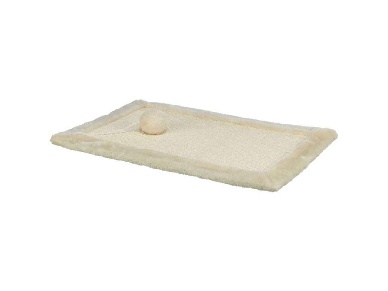 Trixie Covoras De Zgariat, Cu Sisal, 55 x 35 cm, Natural/Bej, 4325