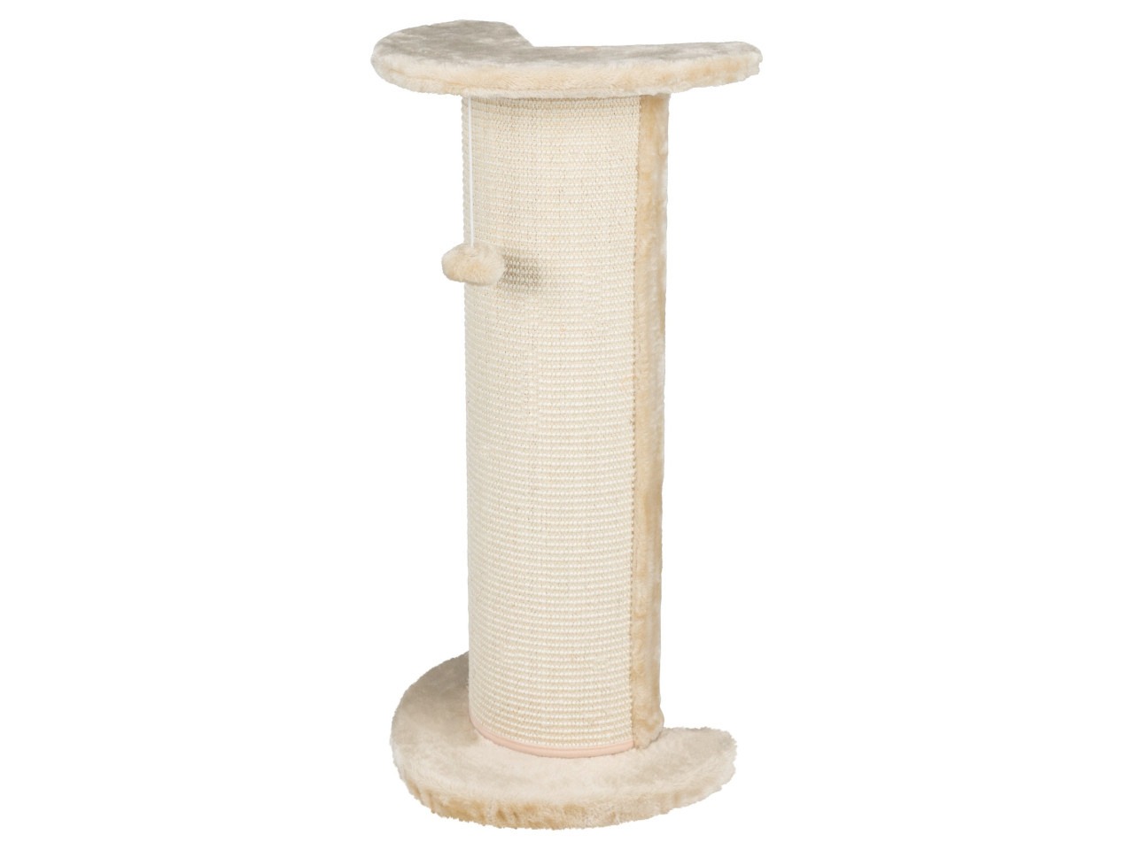 Trixie Ansamblu De Zgariat, Coloana Lorca, Pentru Colt, 37x27 cm/ h: 75 cm, Bej 4350