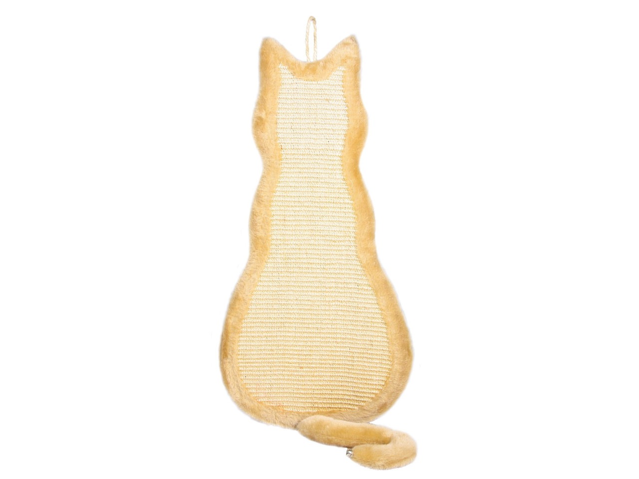 Trixie Placa De Zgariat Cu Sisal, Forma Pisica, 35x69 cm, Bej 43112