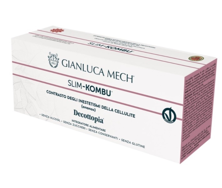 Supliment anticelulitic, SLIM KOMBU DONNA, Gianluca Mech, 8stick x 30ml
