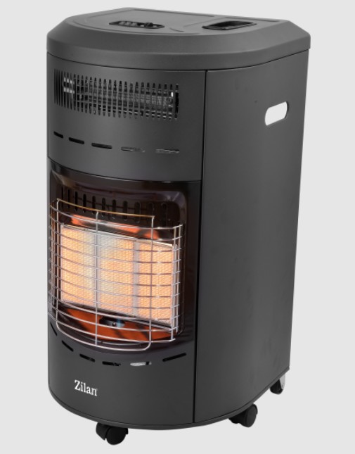 Soba mobila pe gaz GPL si electrica, aprindere piezo-electrica, putere 4200W, protectii de siguranta, ZILAN