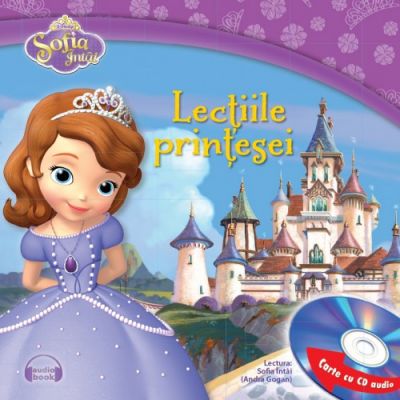 Sofia Intai. Lectiile printesei (Carte + CD audio) - Disney