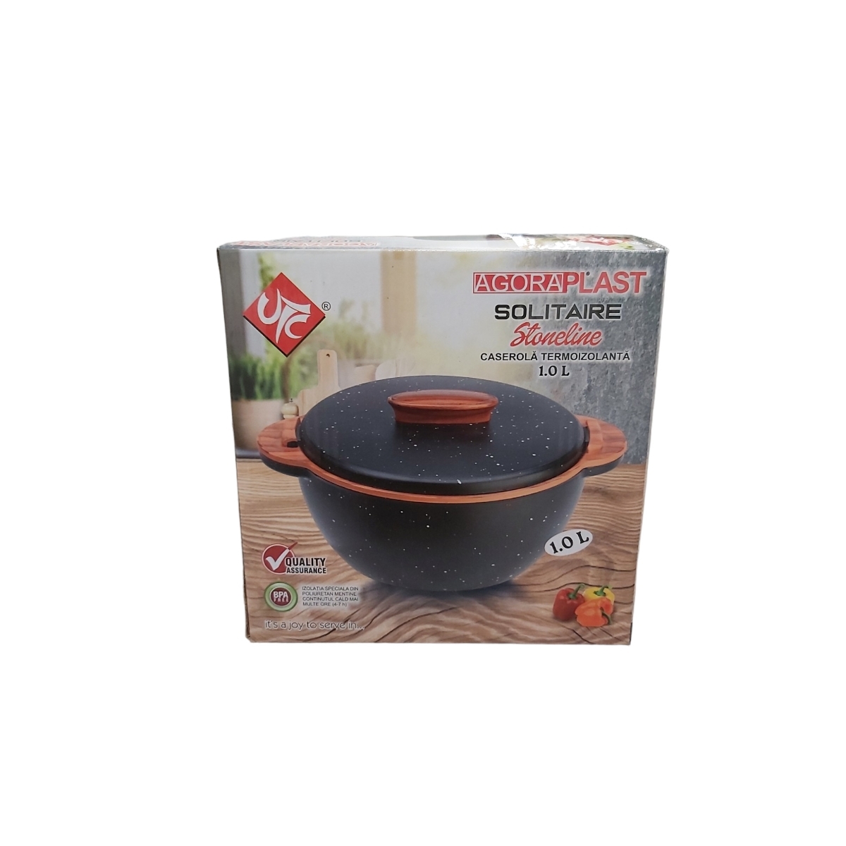 SOLITAIRE CASEROLA TERMOIZOLANTA 1L SS1213