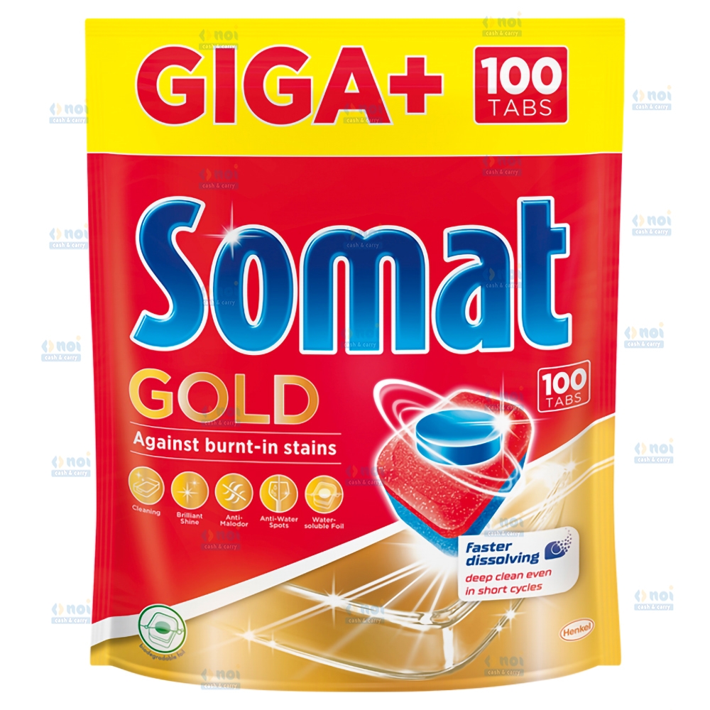 SOMAT GOLD DETERGENT VASE CAPSULE 100BUC
