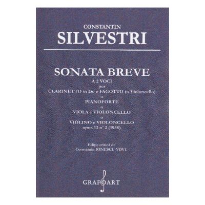 Sonata Breve a 2 voci per Clarinetto in Do e Fagotto - Constantin Silvestri