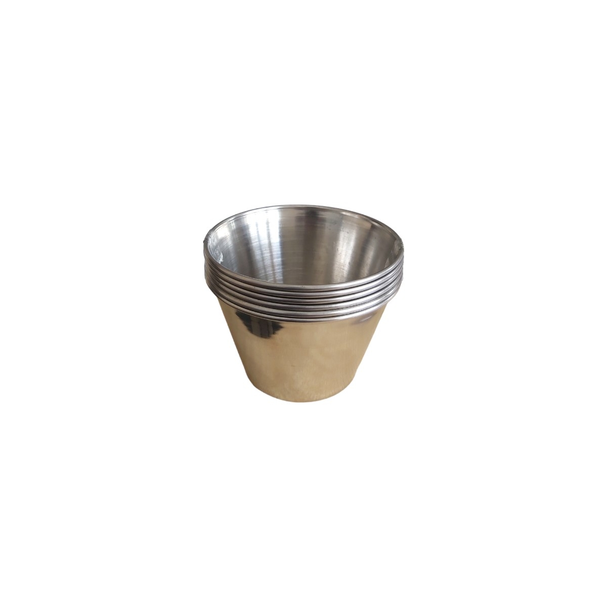 SOSIERA INOX 150ML 6PCS 271008