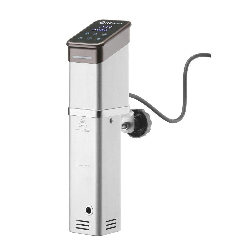 Sous vide Stick,Hendi, capacitate pana la 80L, 1.5KW, temp. de la 5°C la 99°C, pas de 0.07°C, display digital, 130x145x(H)330 mm