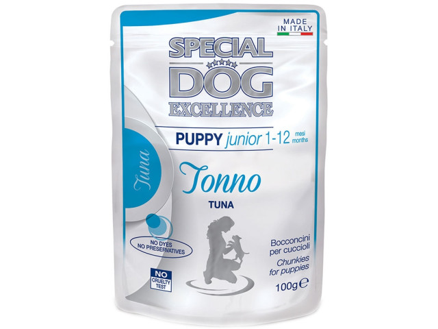 Hrana Umeda Pentru Caini, Special Dog Excellence, Puppy&Junior, Ton, 100 g