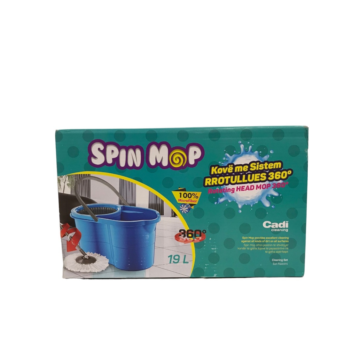 SPIN SET GALEATA + MOP ROTATV 19 L 2664