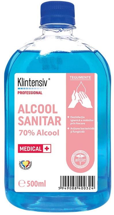 Alcool sanitar, 500 ml, Klintensiv