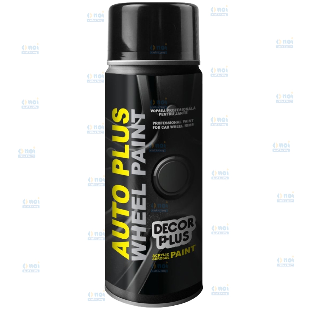 SPRAY DECOR PENTRU JANTE NEGRU 500ML