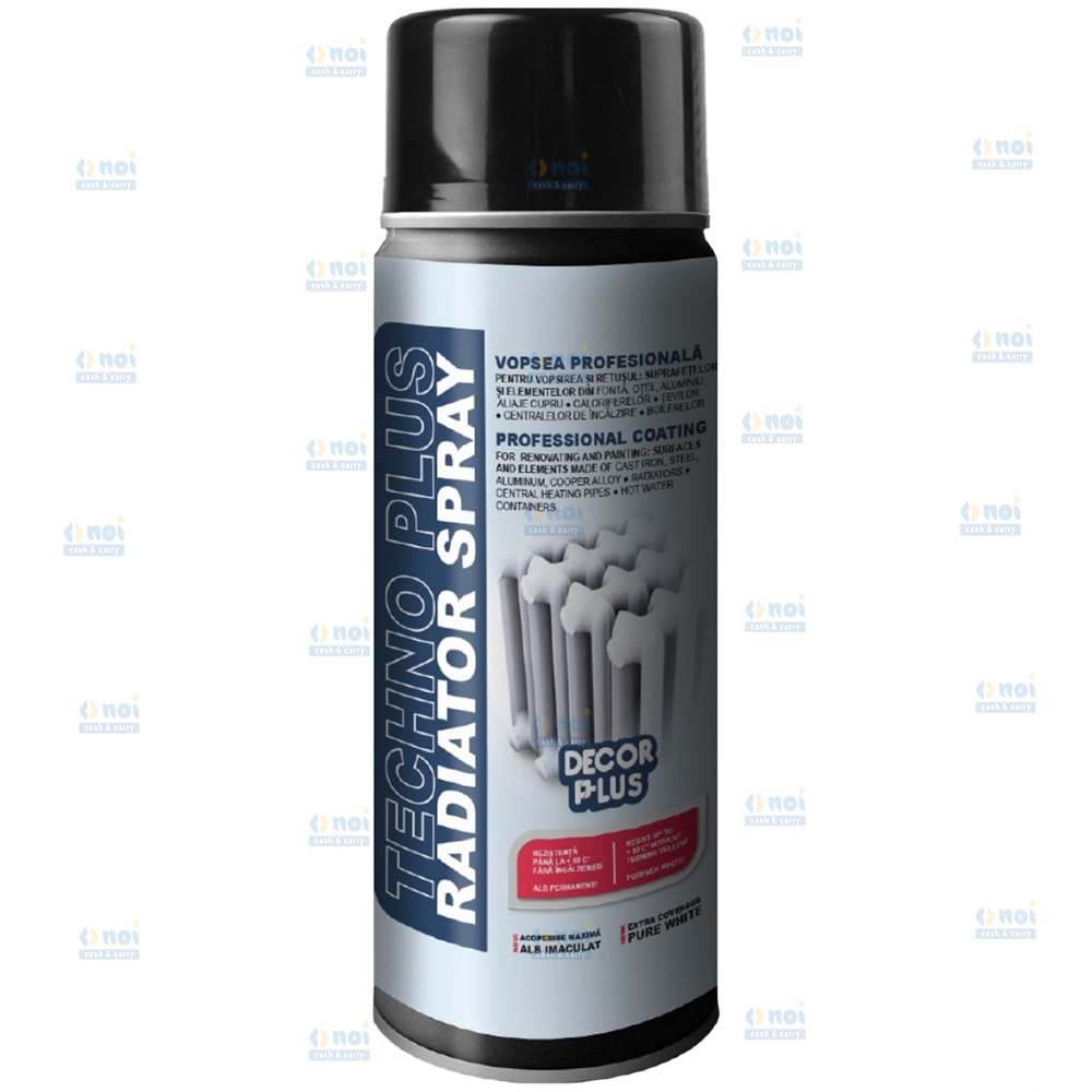 SPRAY DECOR RETUS RADIATOR RAL 9010 400ML