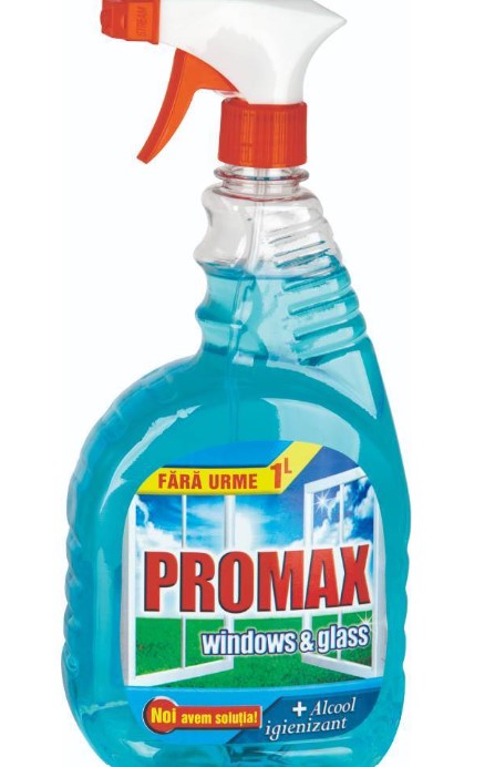 PROMAX SOLUTIE SPRAY GEAMURI 1L ALBASTRU