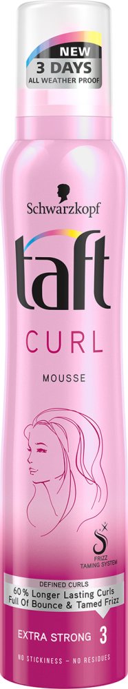 TAFT SPUMA FIXARE PAR CURL HOLD 3 200ML