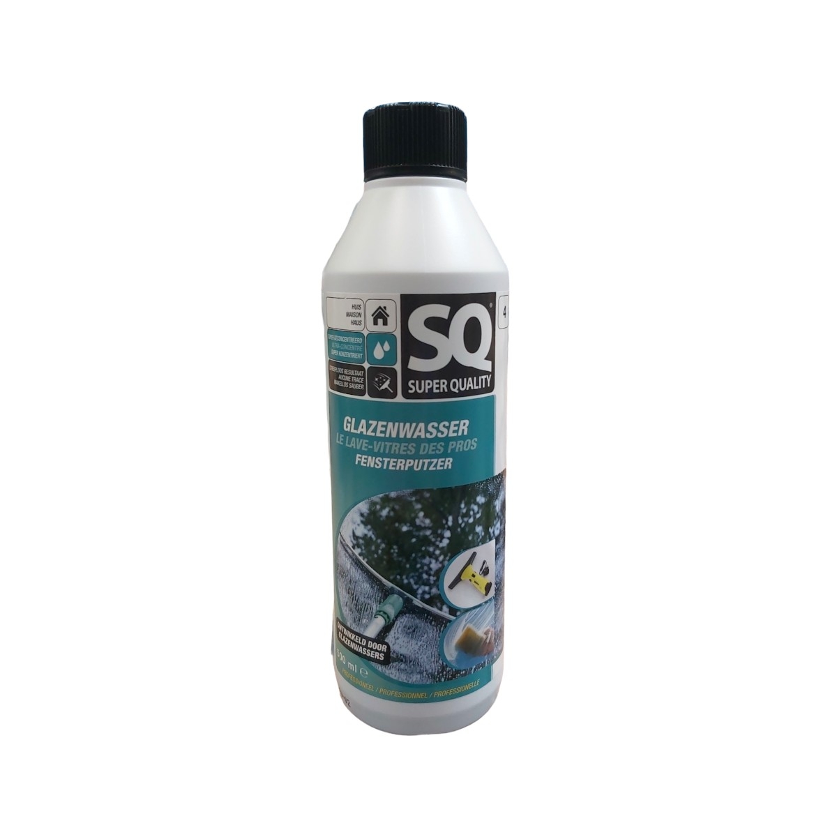 SQ SOLUTIE CURATARE FERESTRE SI OGLINZI 500ML
