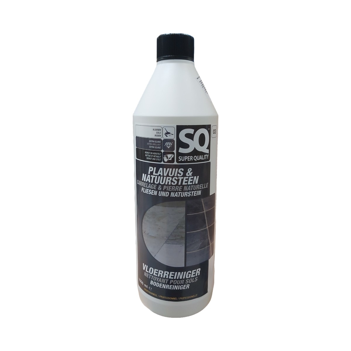 SQ SOLUTIE CURATARE PODELE CERAMICE SI PIATRA 1L