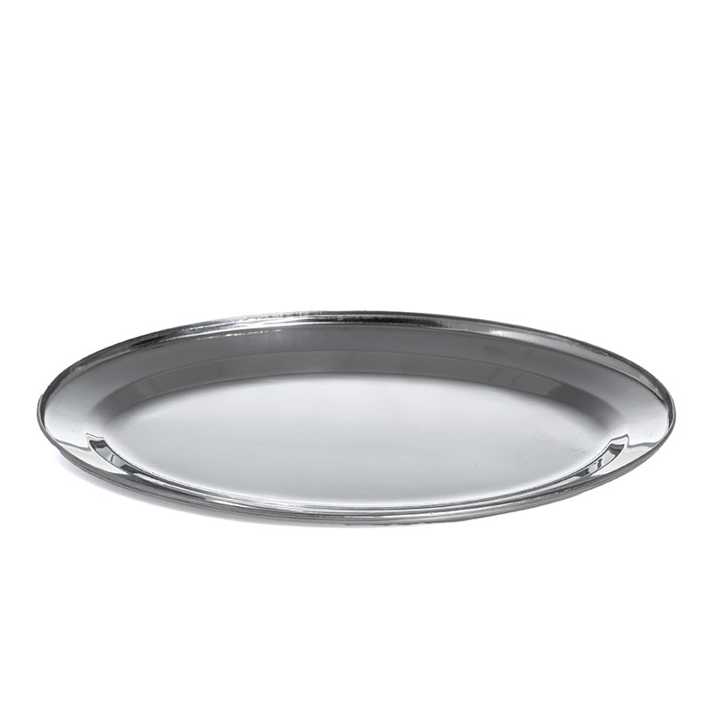 Tava ovala, din inox, dimensiuni 350x225mm