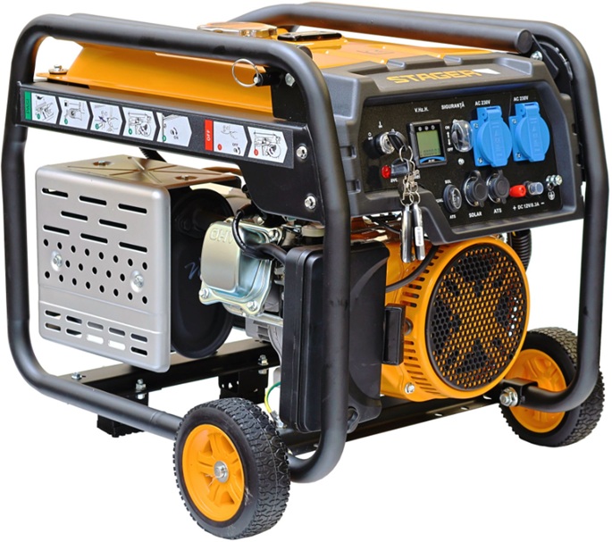 Stager FD 3600ER Automatic Generator curent monofazat, 230V, 3.0kW, benzina, conector ATS, multistart