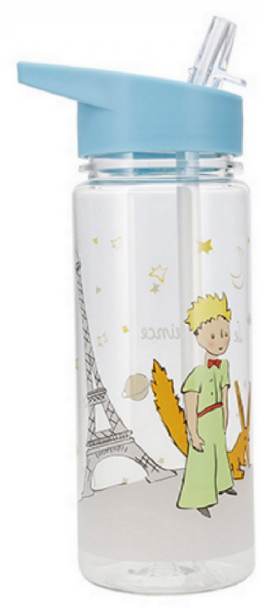 Sticla cu pai Le Petit Prince Renard Transparent 500 ml Kiub