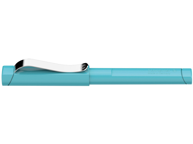 Stilou SCHNEIDER Base (tip M - medium) - corp turcoaz