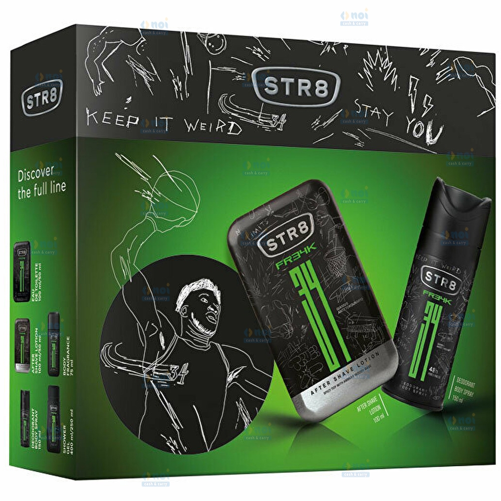 STR8 FR34K ASL100+DEO SPRAY150 SET CADOU