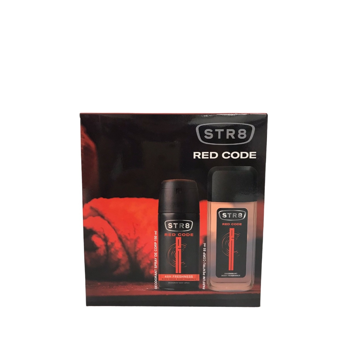 STR8 RED CODE EDT85+DEO150 SET CADOU