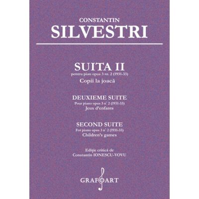 Suita II pentru opus 3, numarul 2. Copii la joaca - Constantin Silvestri