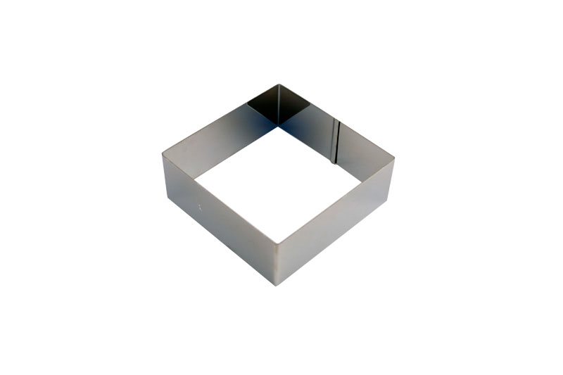 Patrat, inox, dimensiuni 120x120mm