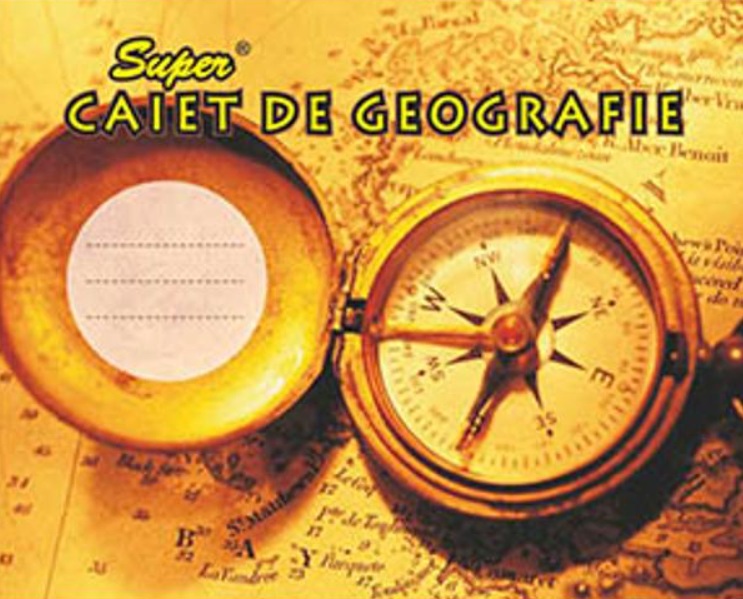 Caiet de geografie 24 file Casa Tipografica