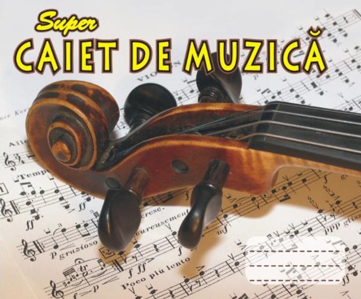 Caiet de muzica 32 file Casa Tipografica