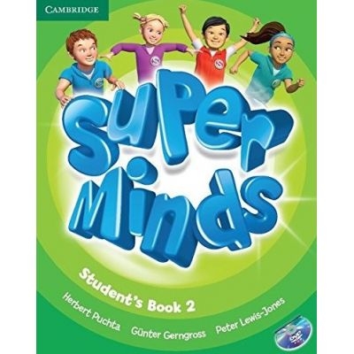 Super Minds Level 2, Student\'s Book with DVD-ROM - Herbert Puchta, Günter Gerngross, Peter Lewis-Jones
