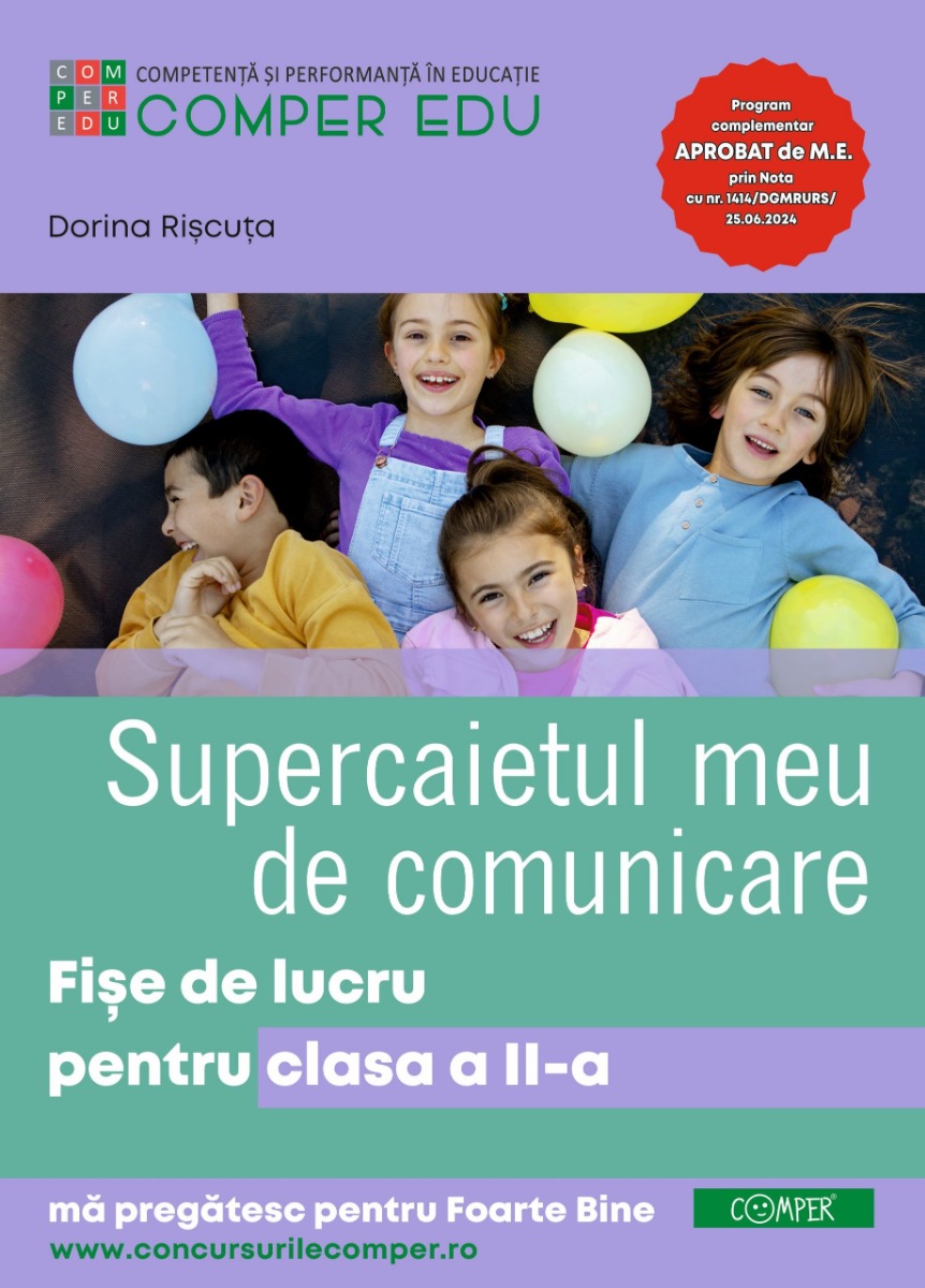 Supercaietul meu de comunicare. Fise de lucru pentru Clasa 2 - Dorina Riscuta