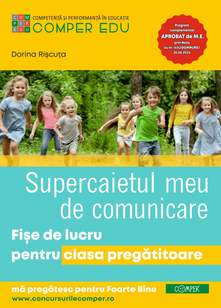 Supercaietul meu de Comunicare. Fise de lucru pentru clasa pregatitoare - Dorina Riscuta