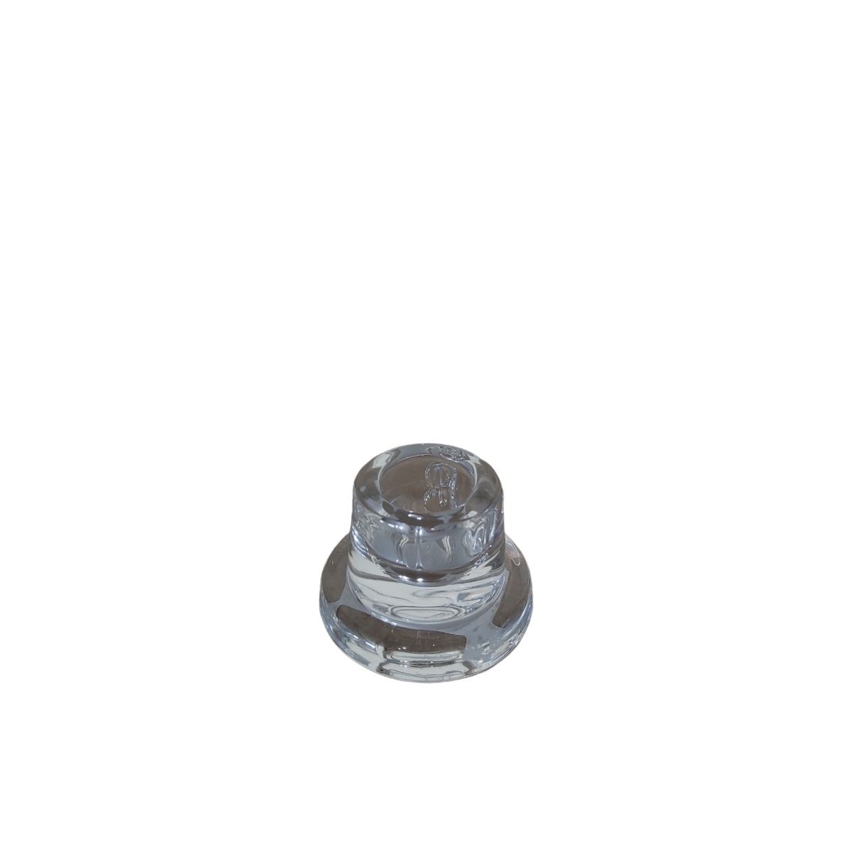 SUPORT DIN STICLA PENTRU LUMANARI CONICE SI CILINDRICE 40X58 MM SLC 40-58