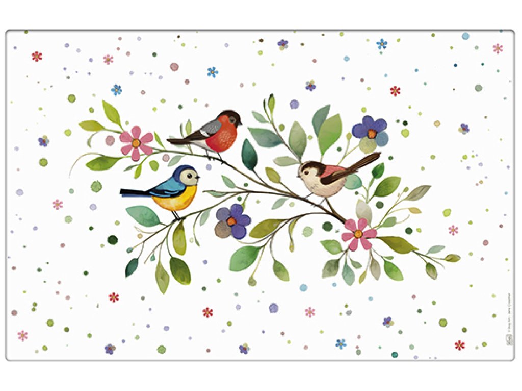 Suport farfurie Bug Art Oiseaux Multicolor Kiub
