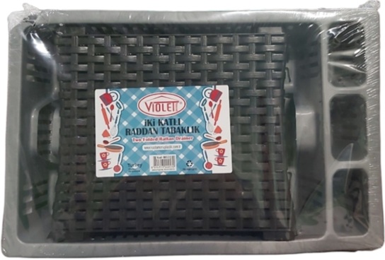 Suport de vase etajat ratan