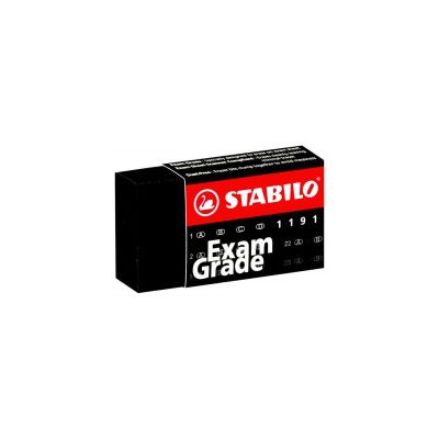 Radiera Stabilo Exam Grade, 40x22x11 mm